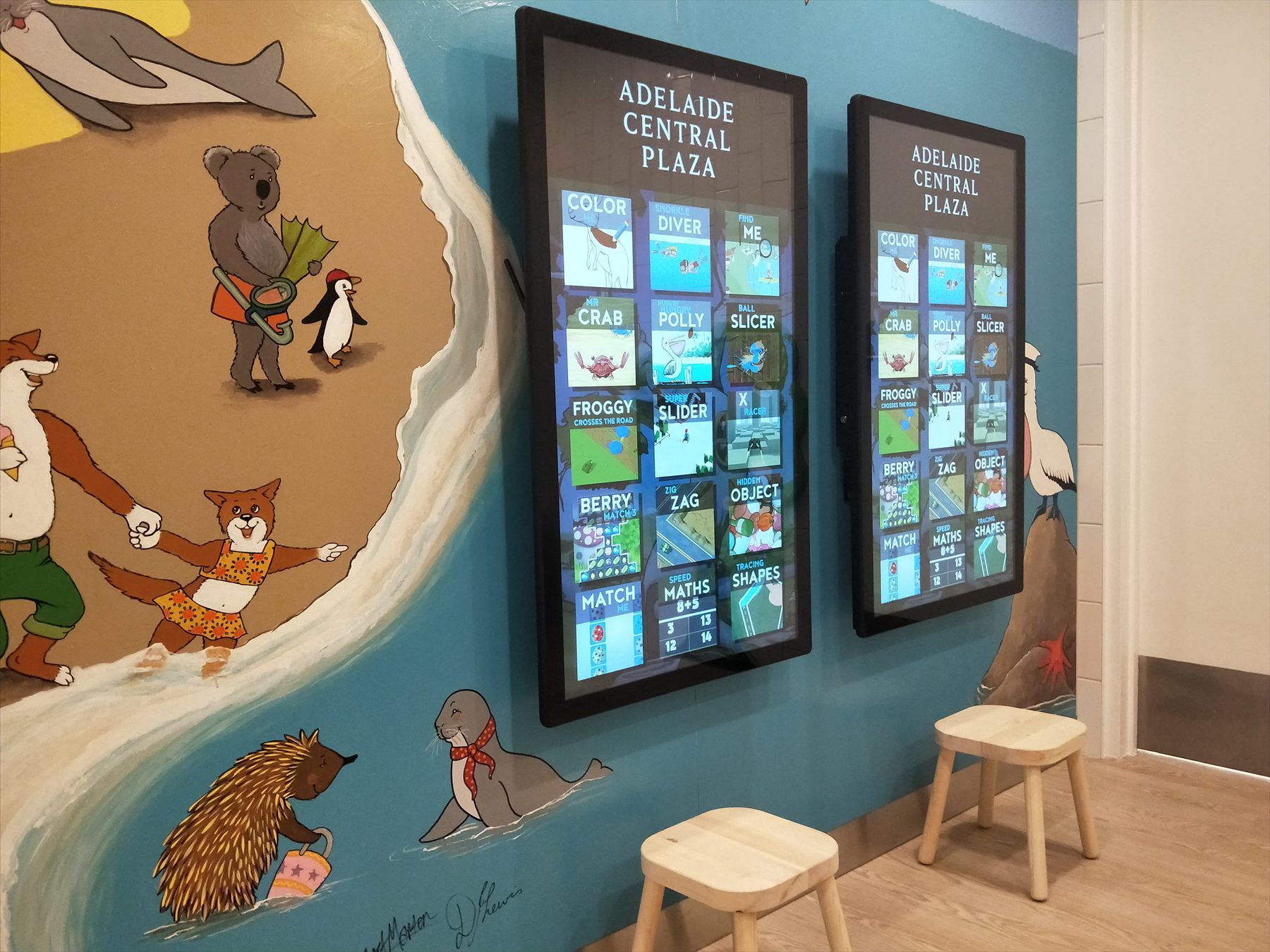 Adelaide Central Plaza - interactive installation by Interactivity, photo 1