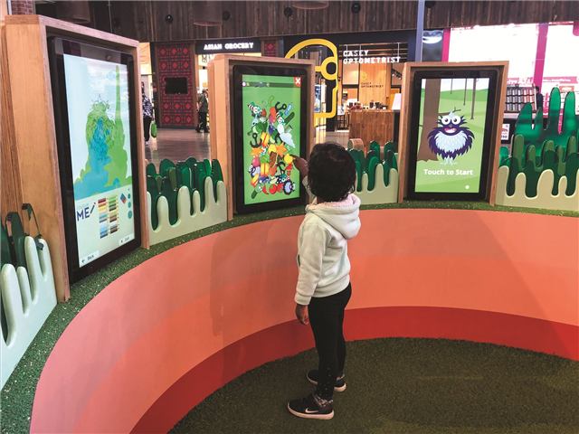 Casey Central kids game screens