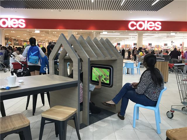 Tarneit Central kids game screens
